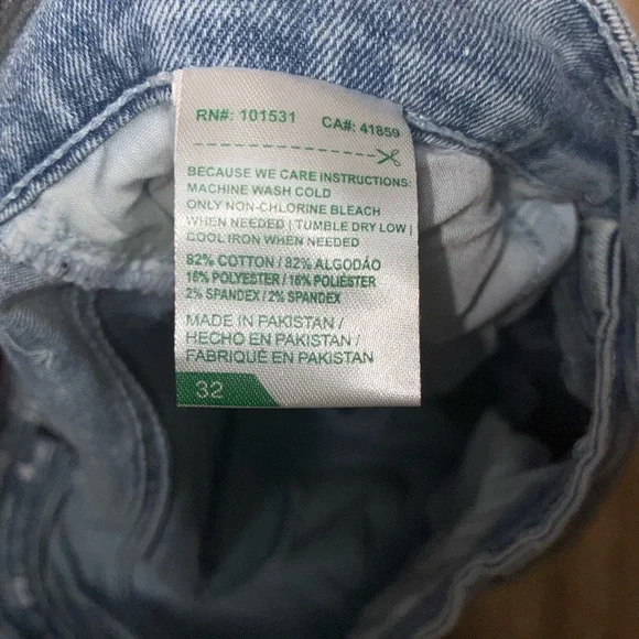 NWT LRG lifted research group men’s slim biker denim jeans slim fit size 32 - Picture 7 of 9